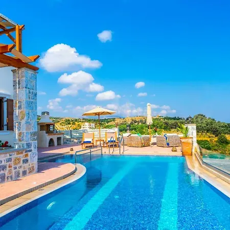 別荘 New Kantifes 4 Families Or Couples With Private Pool & Bbq *